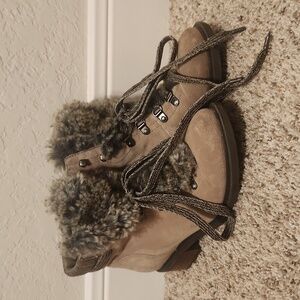 Sam Edelman Darrah 2 Tan Suede Ankle Boots